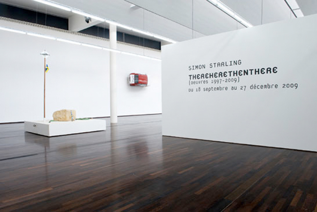 Simon Starling « Thereherethenthere » (Oeuvres 1997-2009)