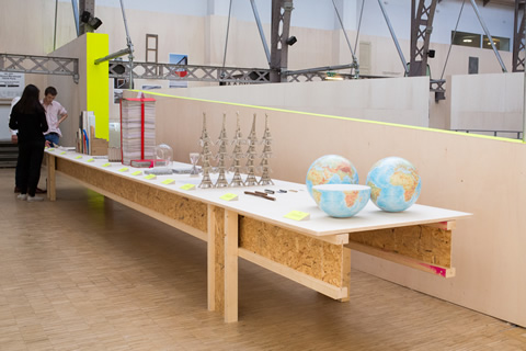 Vue de l'exposition Matière Grise - © Antoine Espinasseau