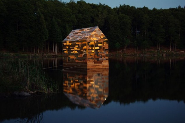 Walden Raft, installation au Festival Horizons « Arts-Nature »