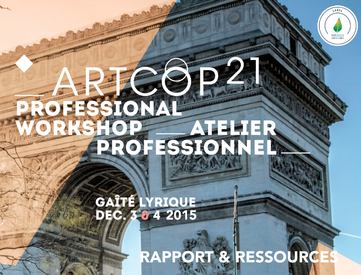 Rapport de l’atelier professionnel ArtCOP21